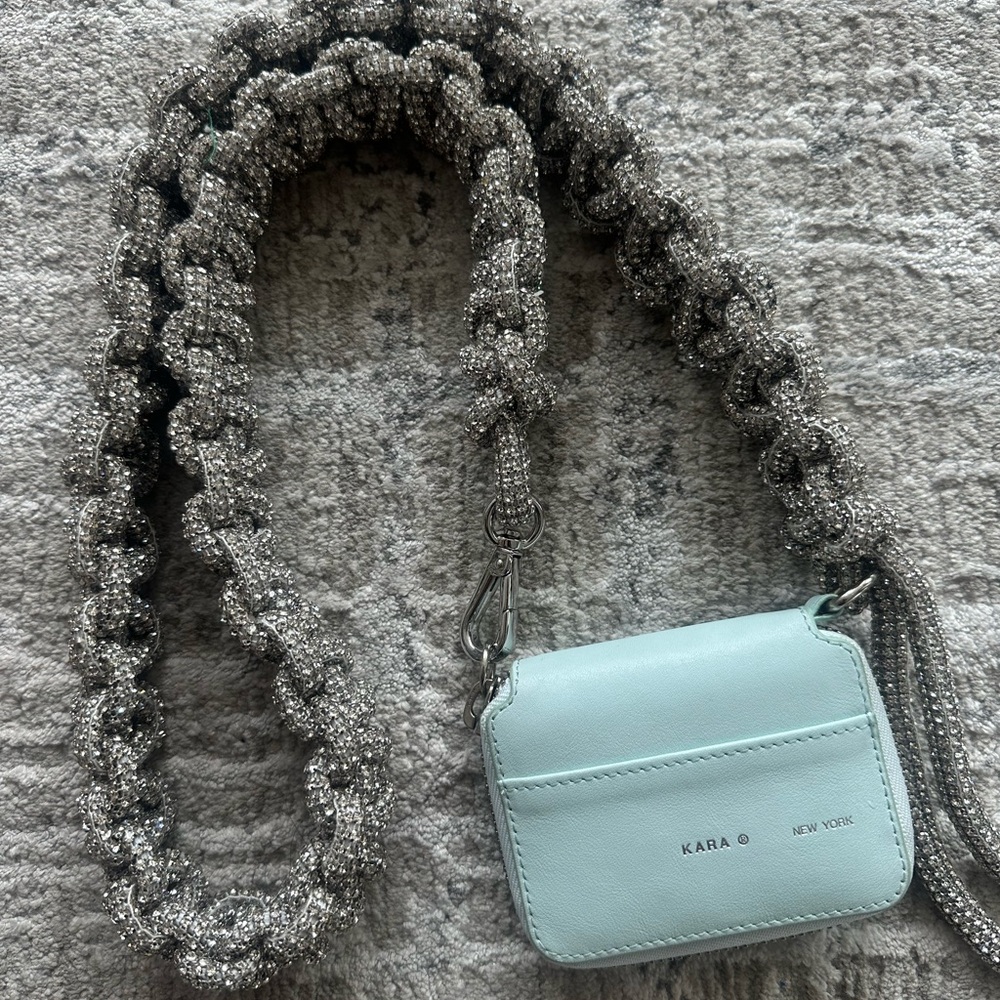 KARA Crystal Blue Cobra Bike Wallet